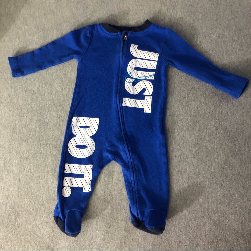 Blue Nike Infants sleeper